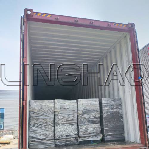 Container loading optimization at LINGHAO factory